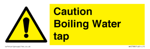 Caution Boiling Water Tap